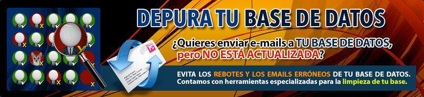 Depuración de base de datos